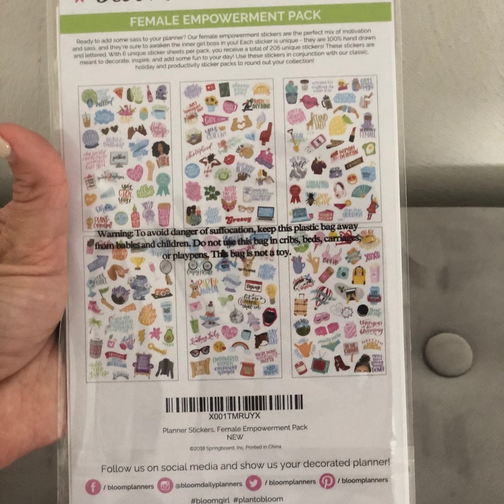 5 Bloom Planner Sticker Packs - Picture 10 of 12